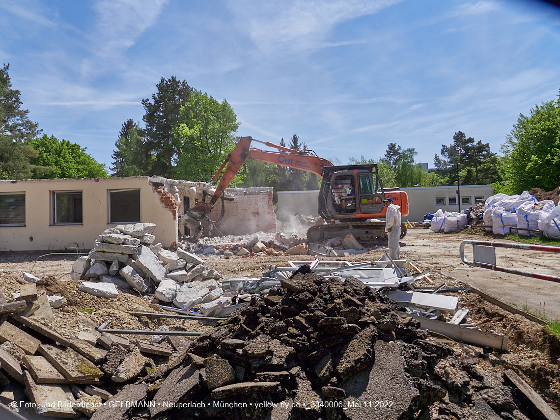11.05.2022 - Baustelle am Haus für Kinder in Neuperlach
